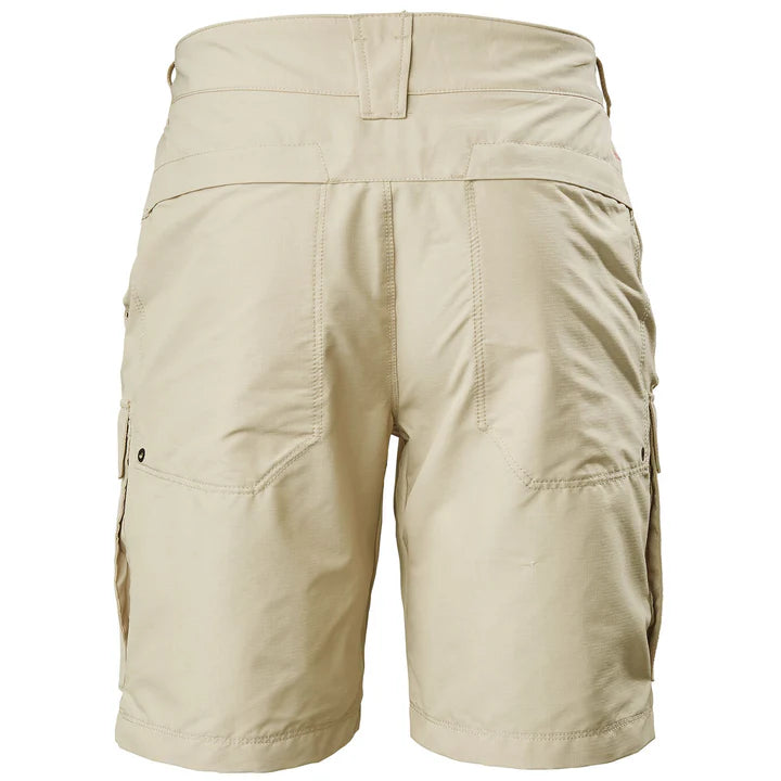 MUSTO EVOLUTION DECK UV FD SHORT - LIGHT STONE
