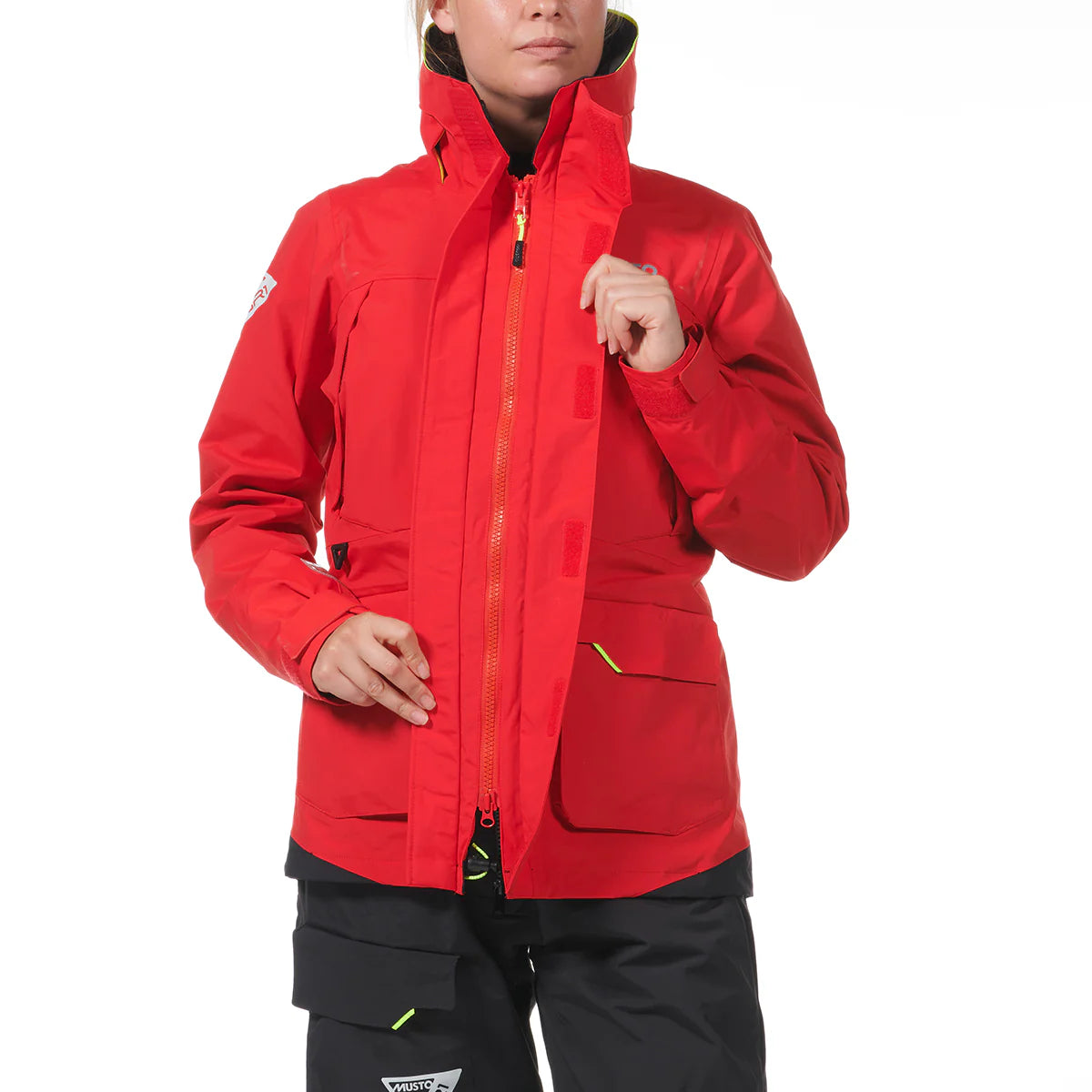 MUSTO WOMEN'S BR1 CHANNEL JACKET - RED
