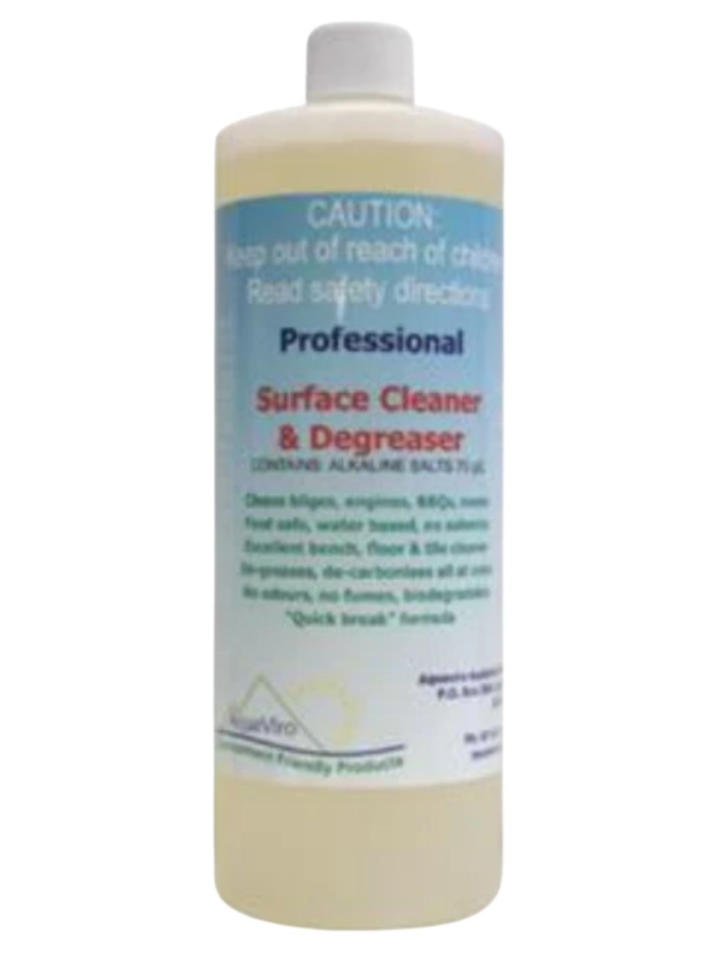 AQUAVIRO CLEANER & DEGREASER 1L
