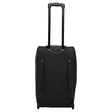 BURKE WILSON WHEELIE DUFFLE BAG - BLACK