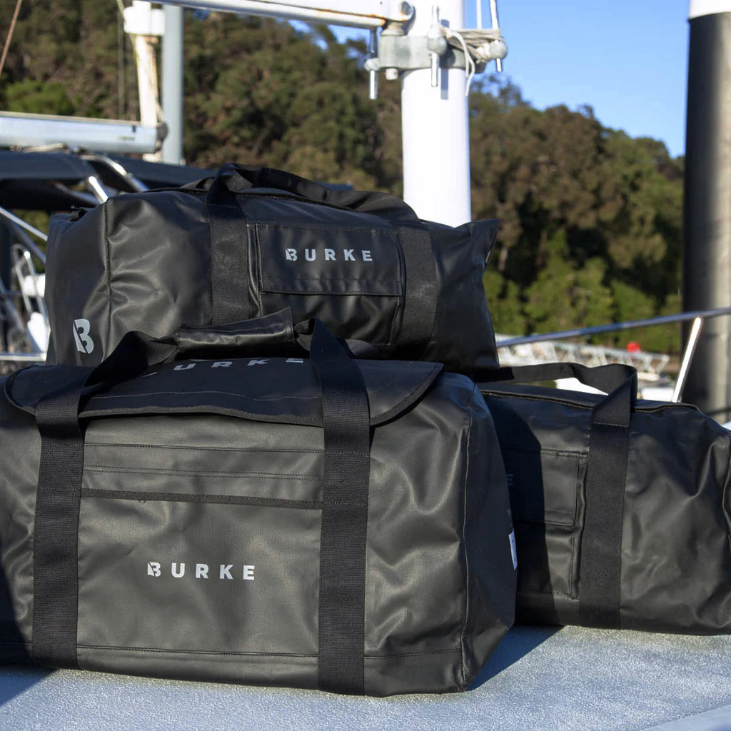 SMALL BURKE YACHTSMAN'S BAG - BLACK
