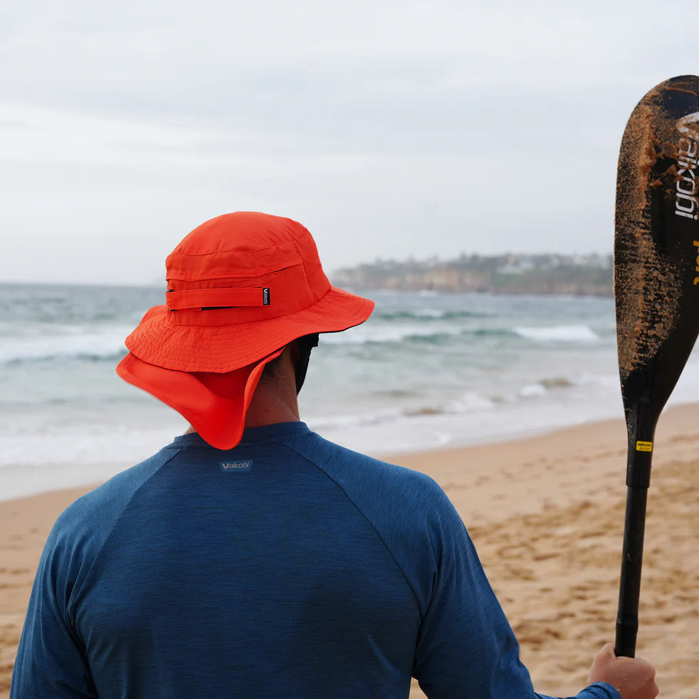 VAIKOBI DOWNWIND SURF HAT-ORANGE
