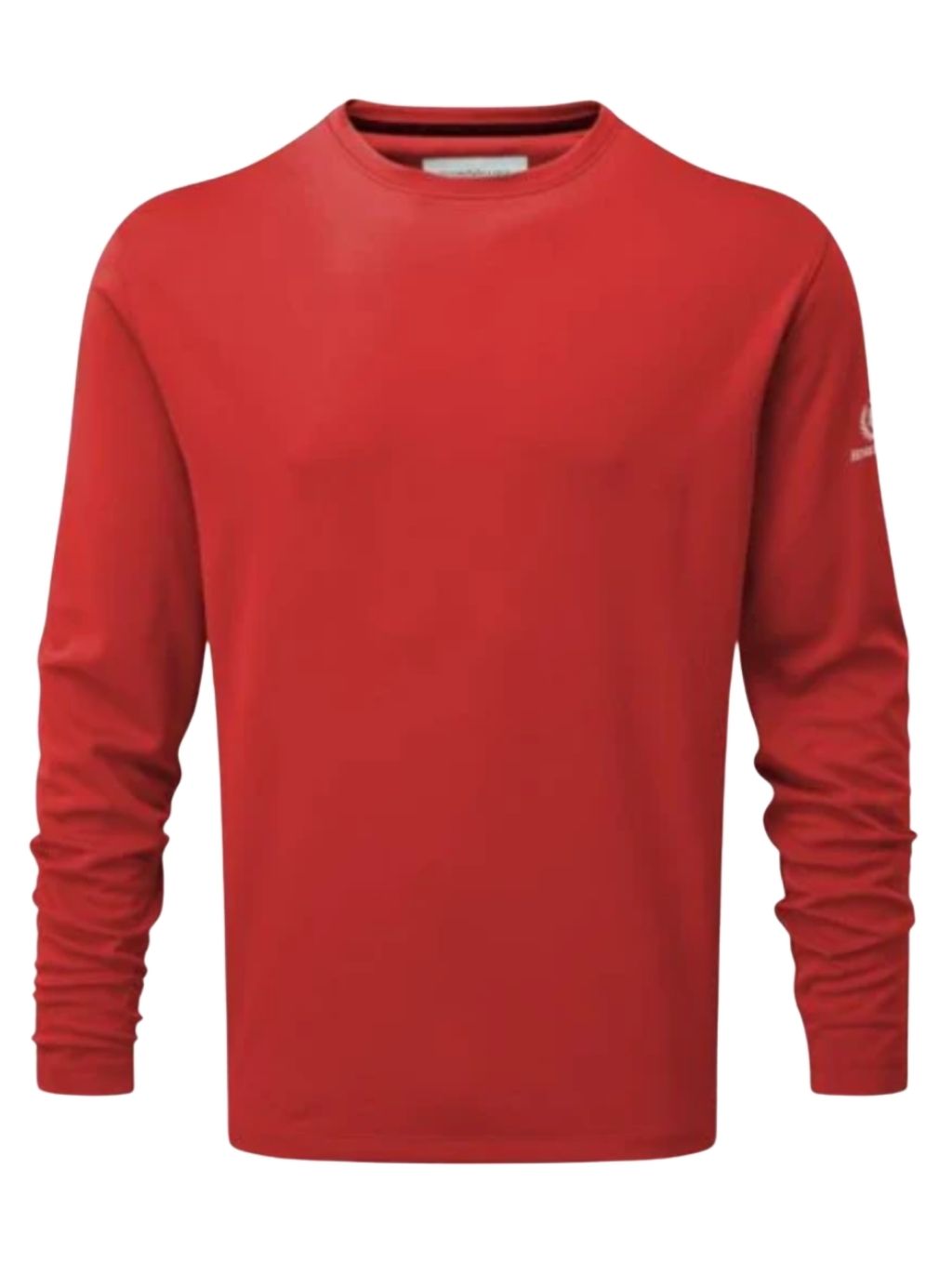HENRI LLOYD MONO LONG SLEEVE TEE - RED - LAST ONES SIZE L & XXXL ONLY