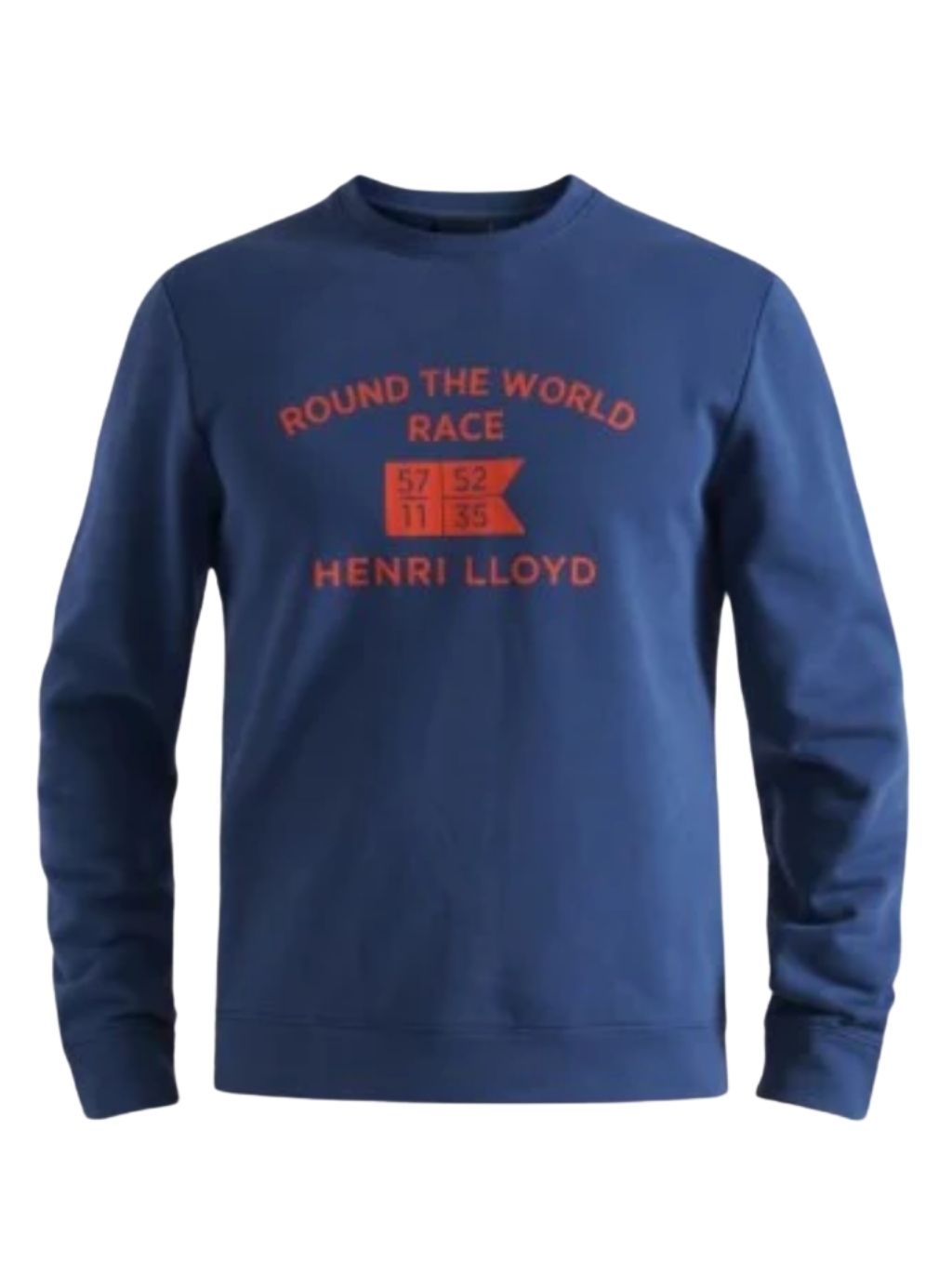 HENRI LLOYD ROUND THE WORLD SWEATSHIRT - DENIM BLUE