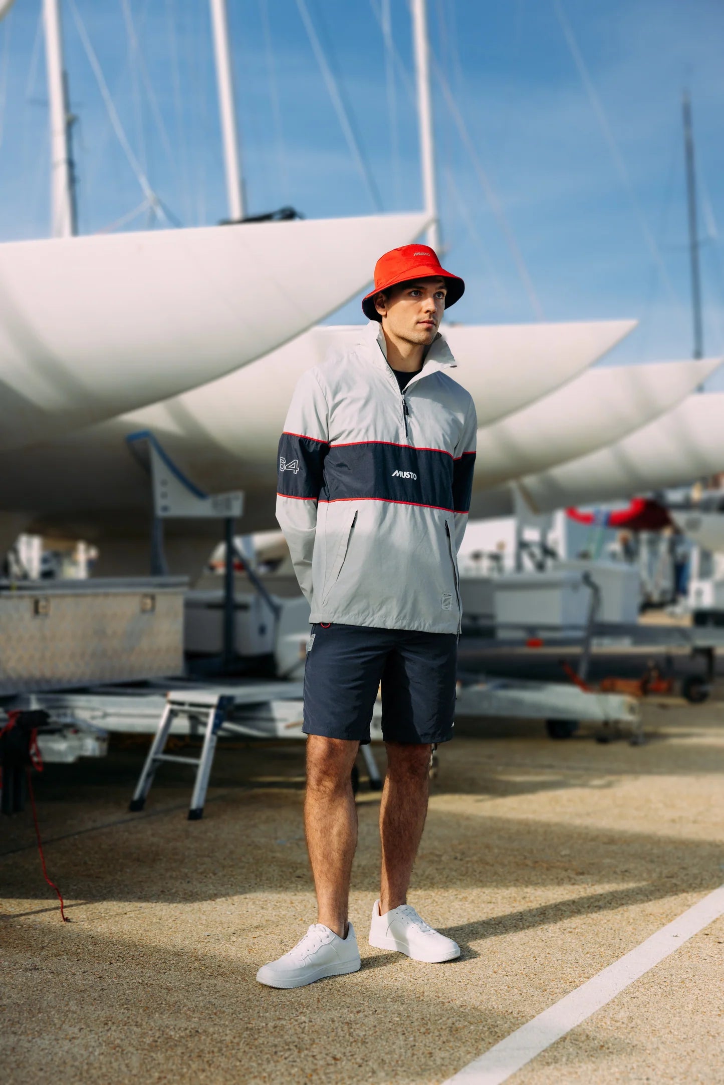 MUSTO SALCOMBE REVERSIBLE BUCKET HAT