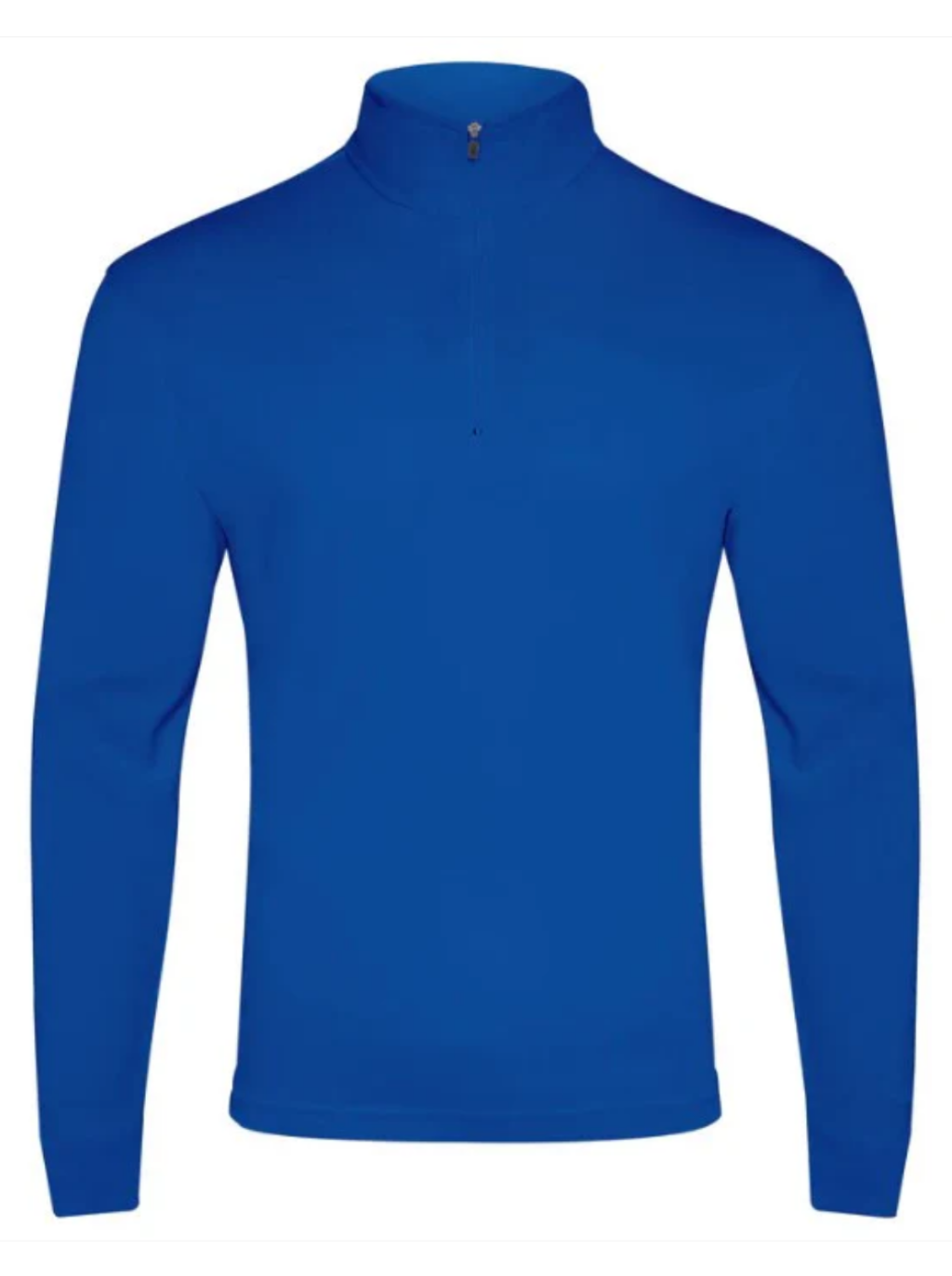 BURKE CREW LONG SLEEVE POLO - BLUE