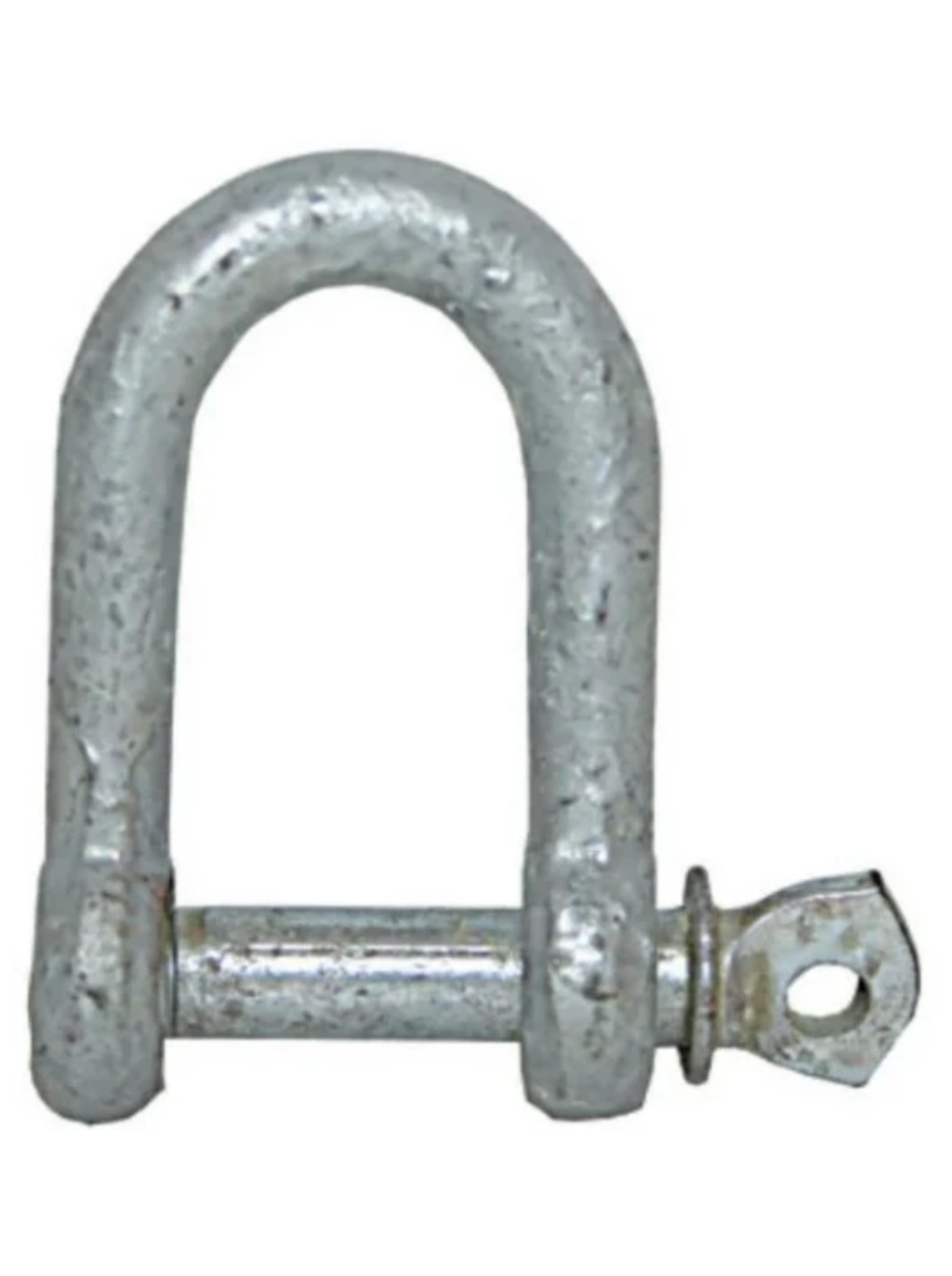 GALVANISED D SHACKLE - 12MM