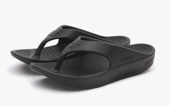 TELIC ENERGY FLIP FLOP THONG - MIDNIGHT BLACK