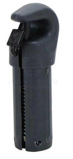 POLE AWNING END 25 MM TUBE -BLACK - MADE IN AUST
