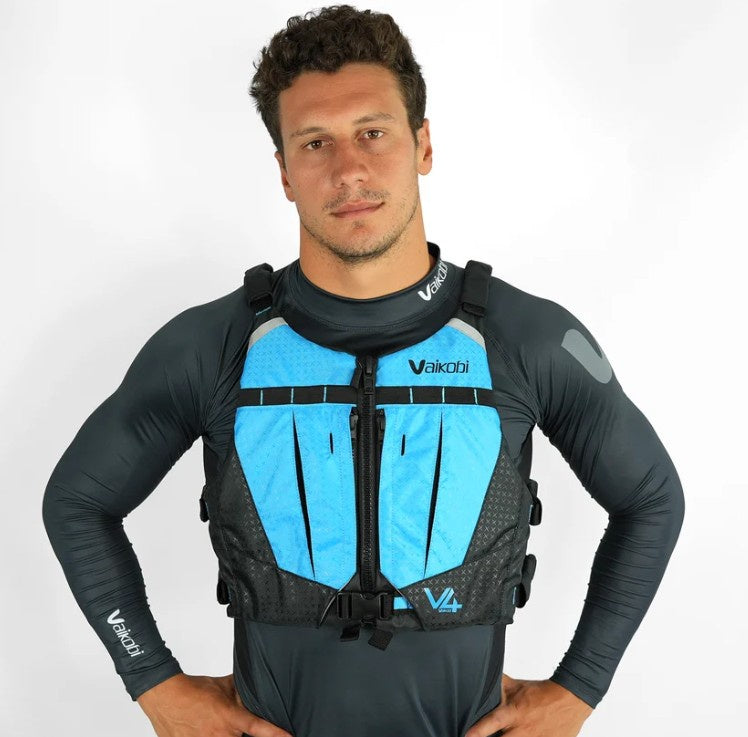VAIKOBI V4 OCEAN RACING PFD - CYAN