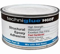 WEST SYSTEMS HA60F Techniglue Structural Adhesive Fast Hardener 250 ml - AVAILABLE IN-STORE ONLY