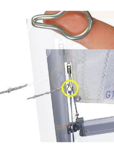 CLAMCLEAT Q-LOK - PACK OF 2 WITH ROPE