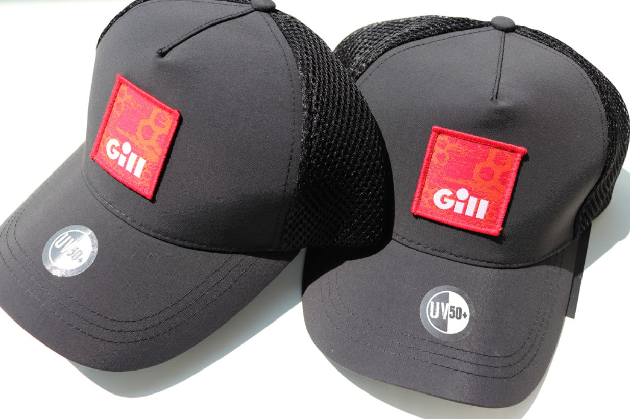 GILL TRUCKERS CAP - GRAPHITE - DISCONTINUED STYLE