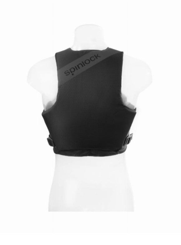 SPINLOCK WING SIDE ZIP PFD 50N - BLACK GRAPHITE