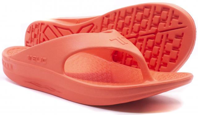 TELIC ENERGY FLIP FLOP THONG - ISLAND CORAL