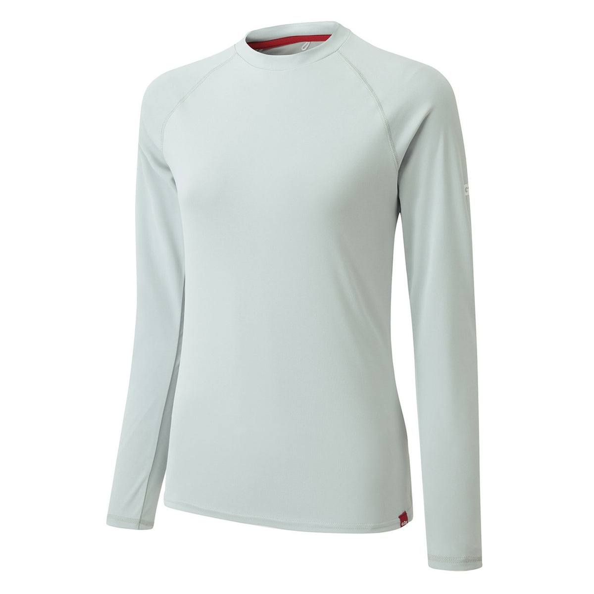 WOMENS UV TEC LONG SLEEVE TEE COLOUR- MEDIUM GRAY SIZE 10