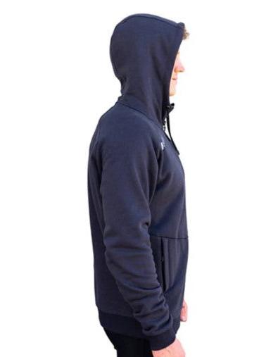 VAIKOBI ZIP HOODIE - BLACK - ONLY SIZE SMALL LEFT