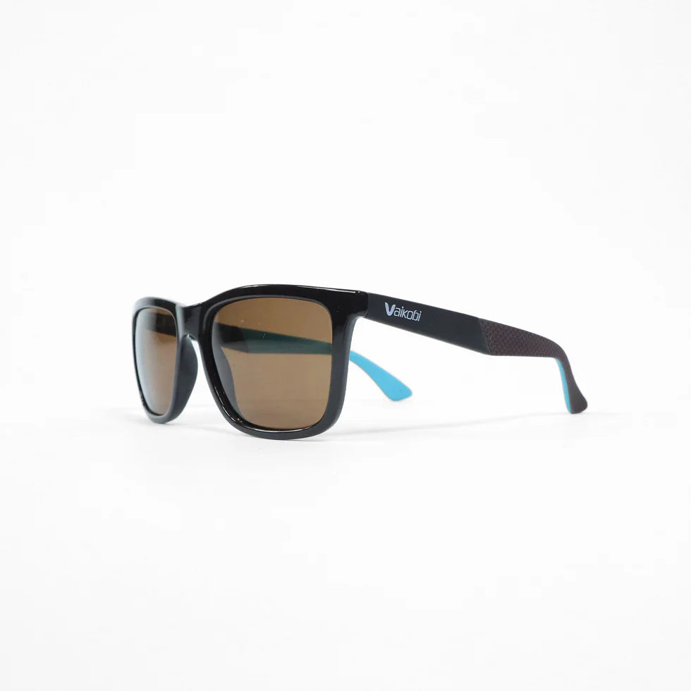 VAIKOBI VIENTO POLARIZED SUNGLASSES (BROWN/AMBER)
