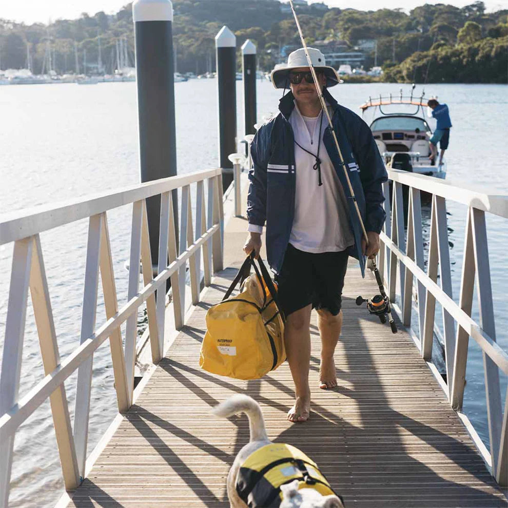 BURKE WATERPROOF GEARBAG 70L YELLOW