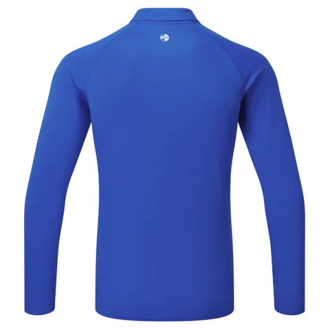 GILL SUNSHIRT - UV TEC POLO LONG SLEEVE - BLUE