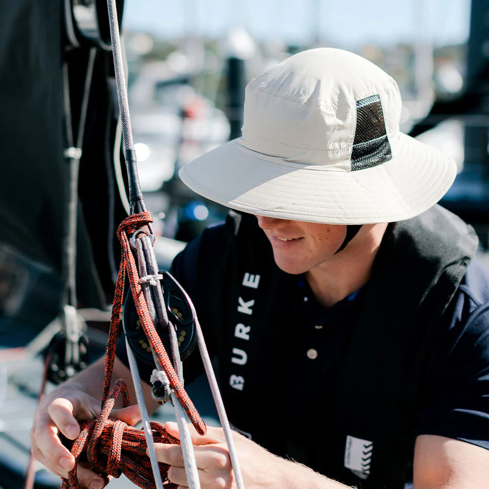 BURKE MESH PANEL SUN HAT