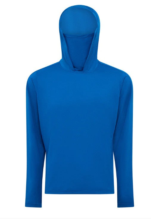 BURKE HOODED SUNSHIRT - BLUE