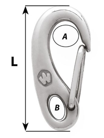 Wichard 115mm Double Action Hook - VR Super Store