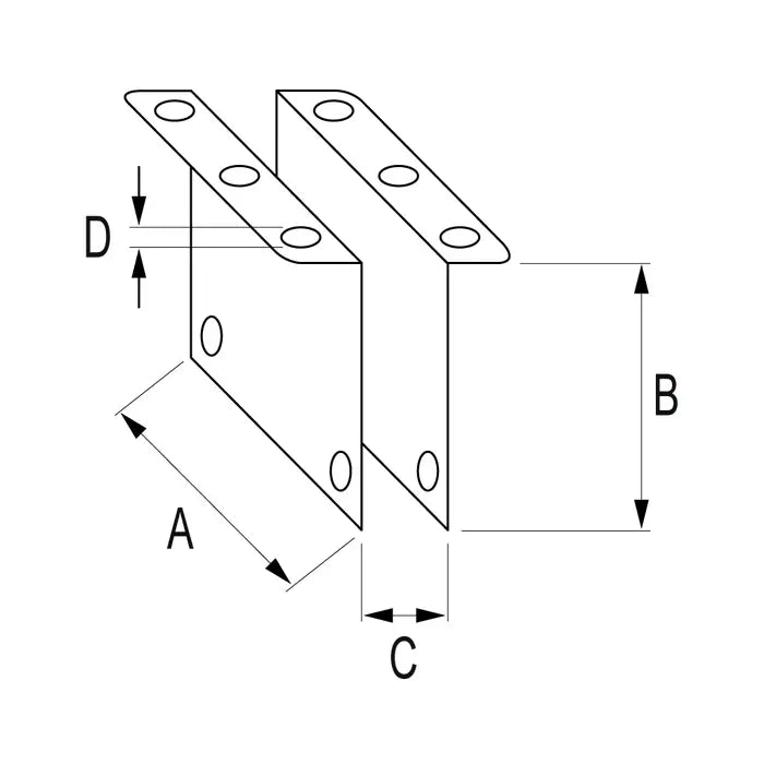 RONSTAN SERIES 40 HIGH LOAD SINGLE EXIT BOX - SUITS ROPE & WIRE