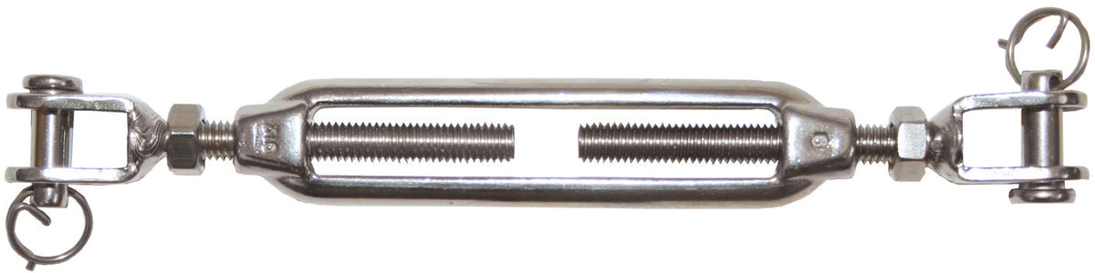 Turnbuckle - Jaw & Jaw Stainless - 12mm