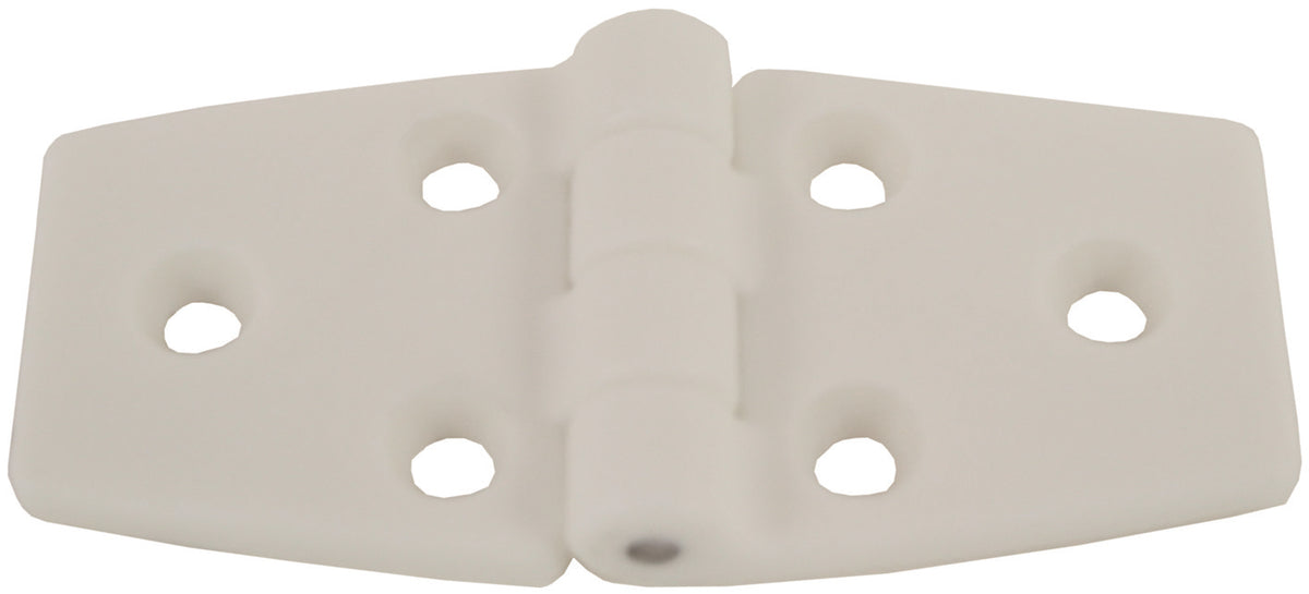 Zytel Nylon Cabin Hinges - 80mm (Pair) - White