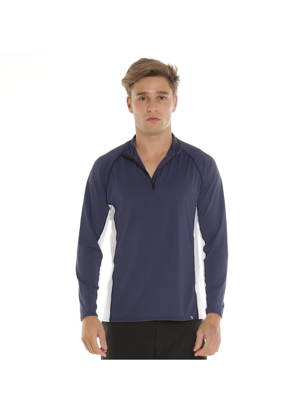 EDEN ZIP COLLAR LONG SLEEVE SUN SHIRT - DISCONTINUED STYLE