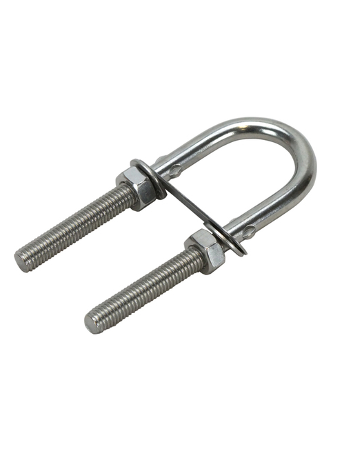 SAM ALLEN 6MM 90MM SS U BOLT MADE IN CHINA EACH