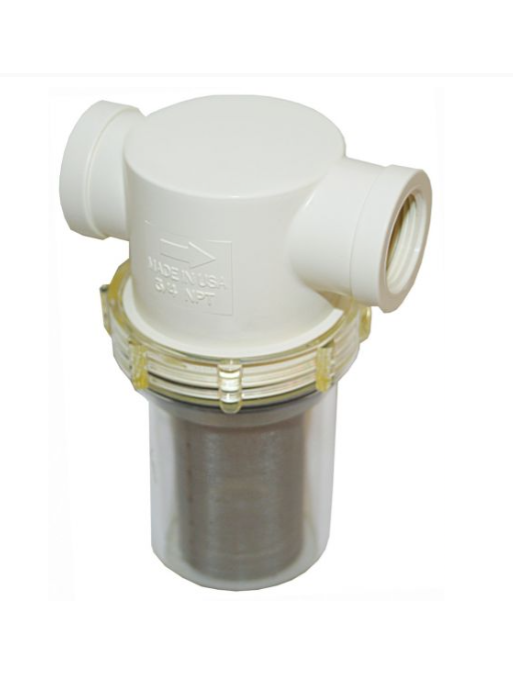 RW BASHAM RAW WATER STRAINER 1/2