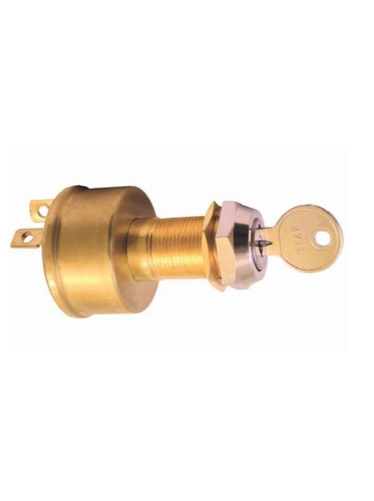 BRASS IGNITION SWITCH - 12V
