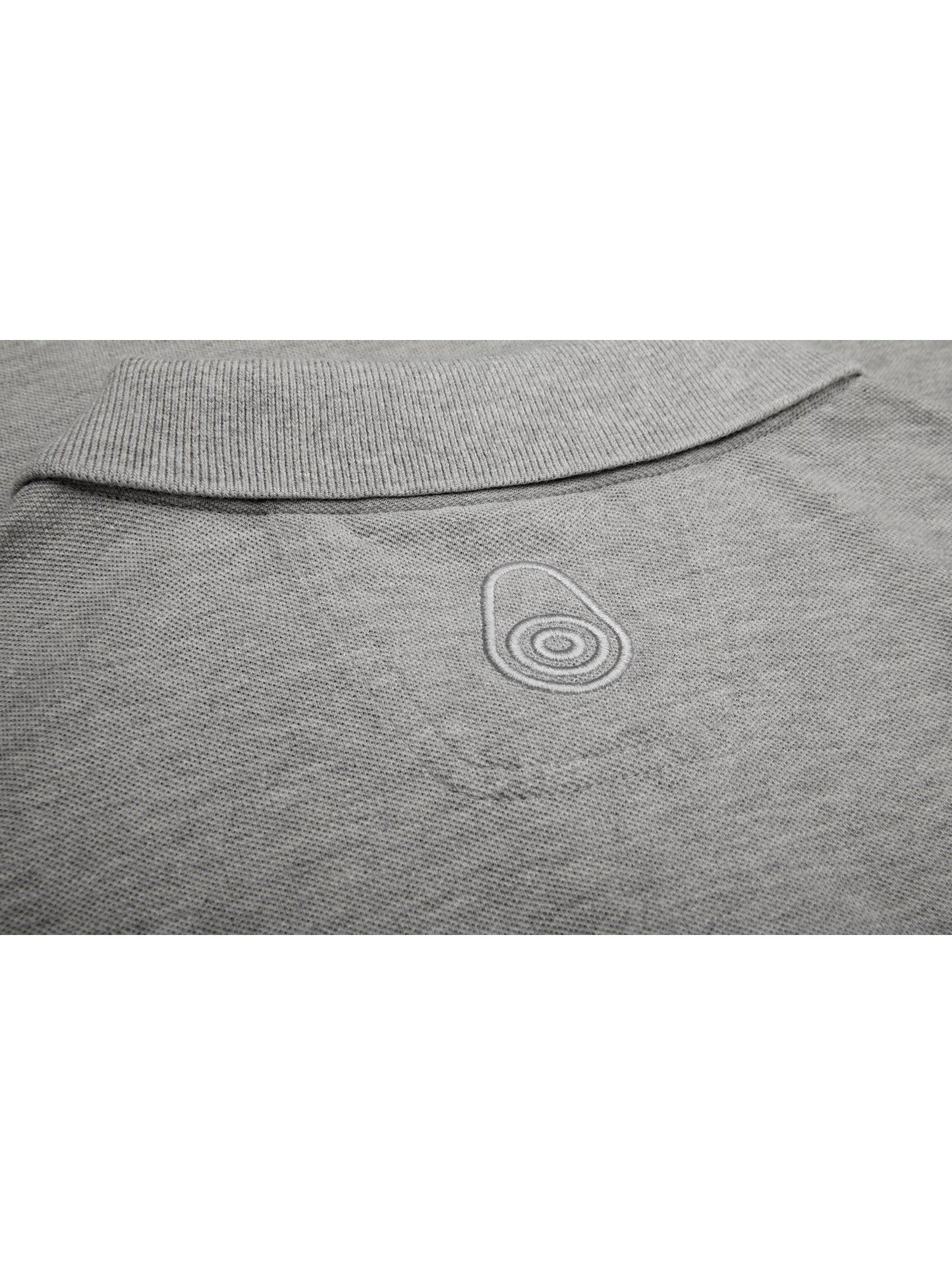 SAIL RACING BOWMAN POLO - GREY MELANGE - DISCONTINUED STYLE