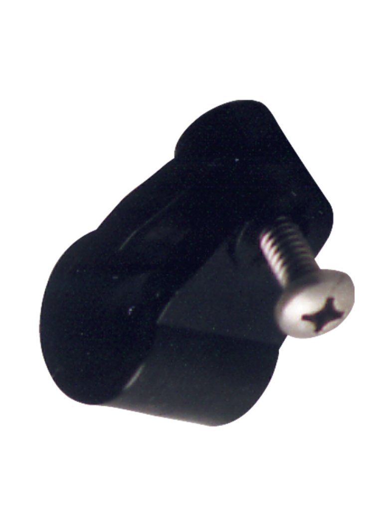 CANOPY BOW KNUCKLE / TUBE CLAMP 19MM BLACK