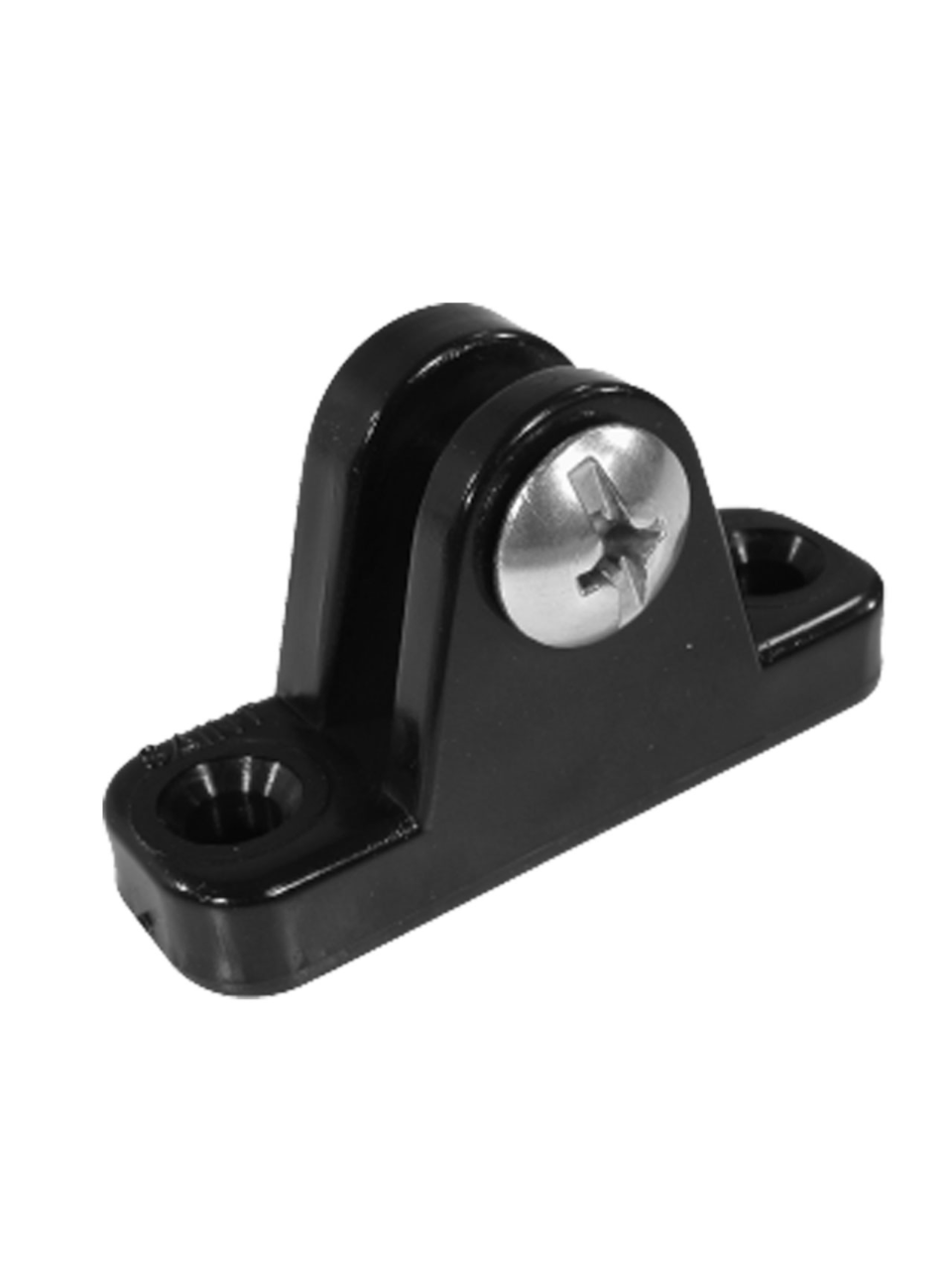 CANOPY DECK MOUNT BLK NYLON SQUARE BASE