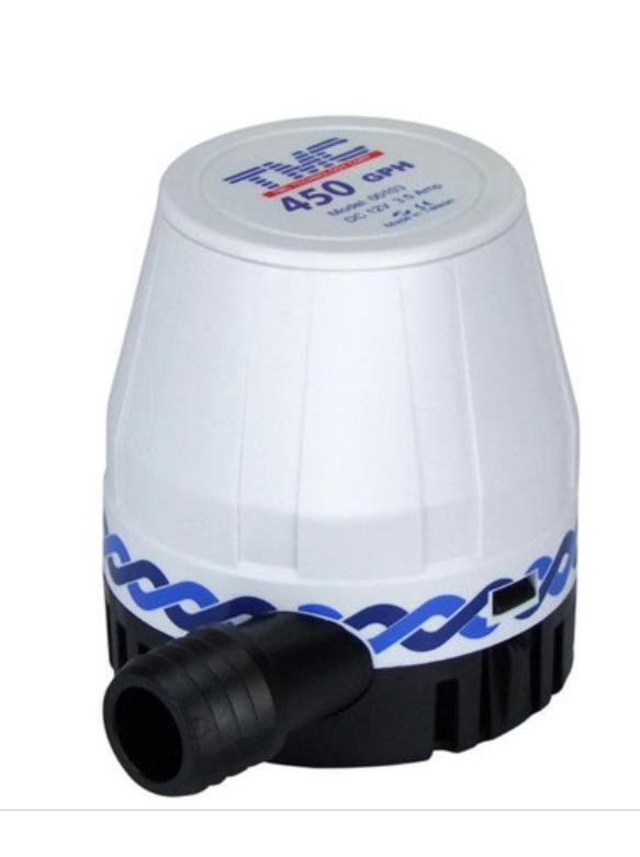 TMS CONTACT BILGE PUMP 12V 450GPH