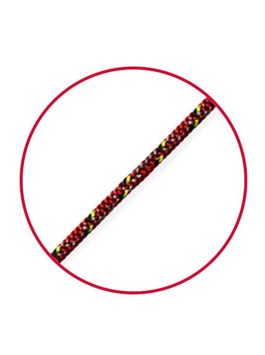 MARLOW ROPE - EXCEL RACING 4MM RED / GREY