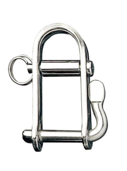 RONSTAN SHACKLE,HALYARD,PIN 5/16INCH L:39MM,W:20MM