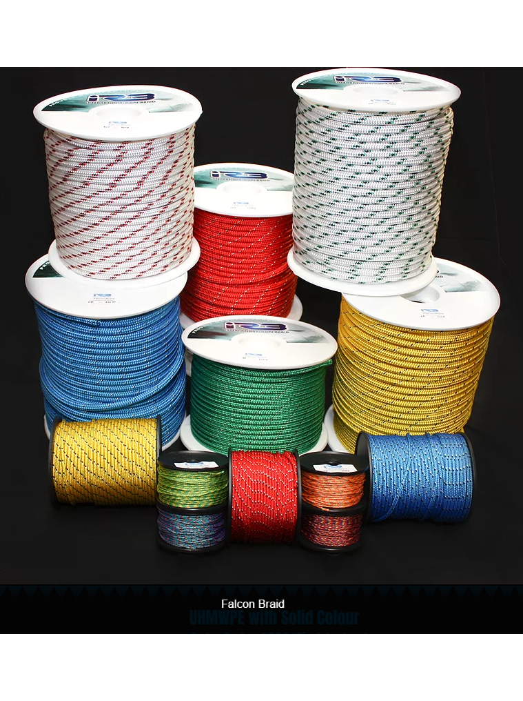 IRB 4MM FALCON BRAID CORE SK78 - PURPLE