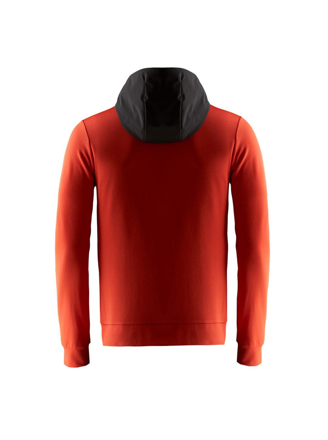 SAIL RACING E-DYE ZIP HOOD - BRIGHT RED