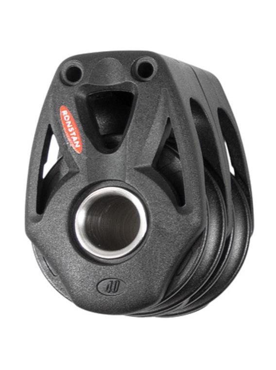 RONSTAN SERIES 40 DOUBLE BLOCK, BECKET HUB, LASHING HEAD