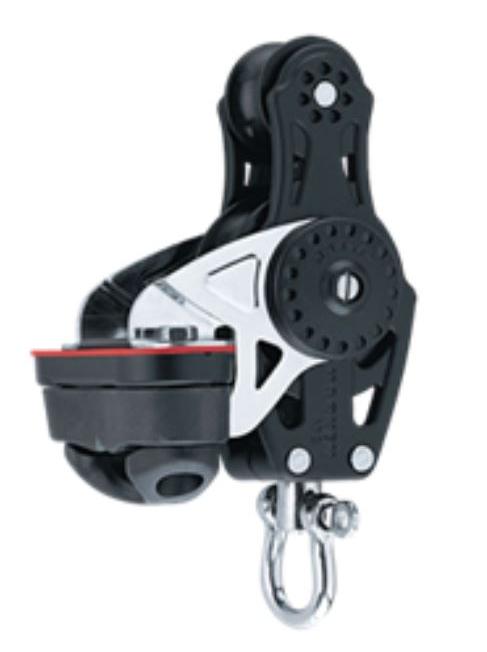 HARKEN 2657 40MM CARBO FIDDLE WITH CAM CLEAT
