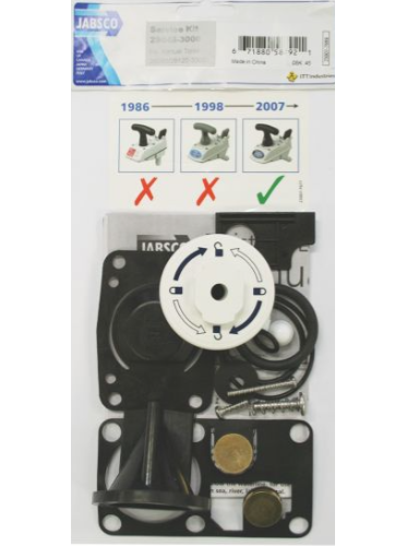 JABSCO SERVICE KIT "A" MANUFACTURED 1998 -07 J15-200