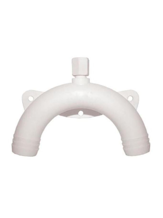 WHITE VENTED LOOP 25MM