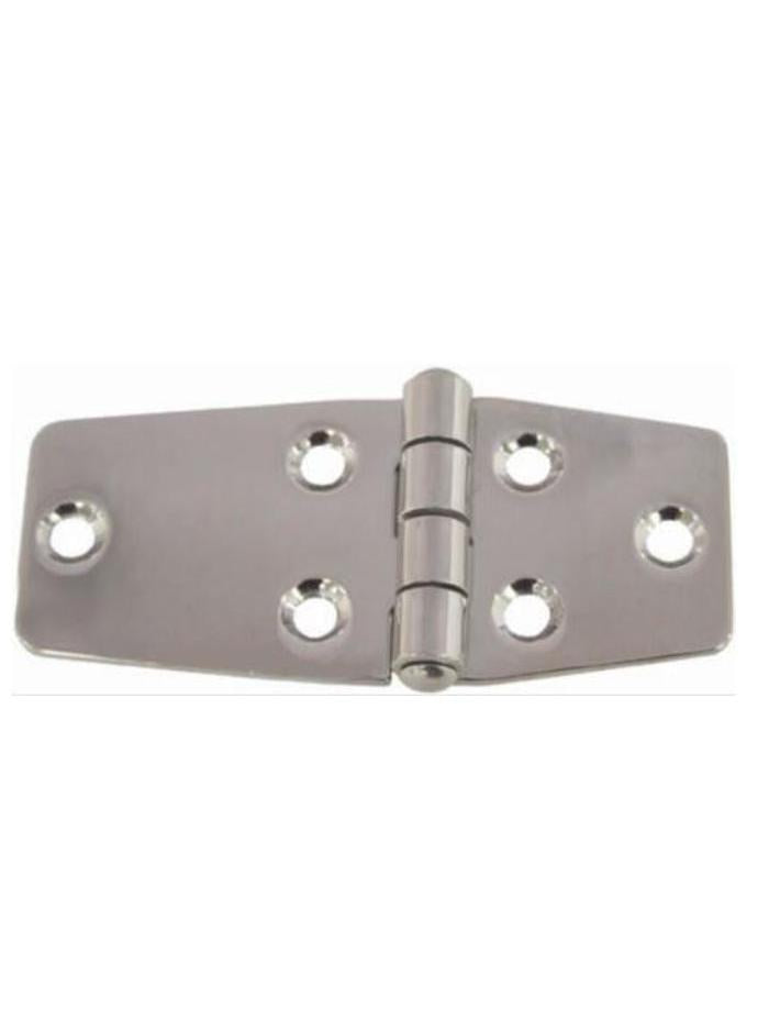 CABIN HINGE - STAMPED EXTRA DOUBLE WIDE - STAINLESS STEEL