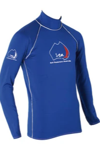 Sea LP001 – Wetshirt / Rash Guard ROYAL BLUE -  ONLY XSMALL LEFT - DISCONTINUED STYLE - LAST STOCK