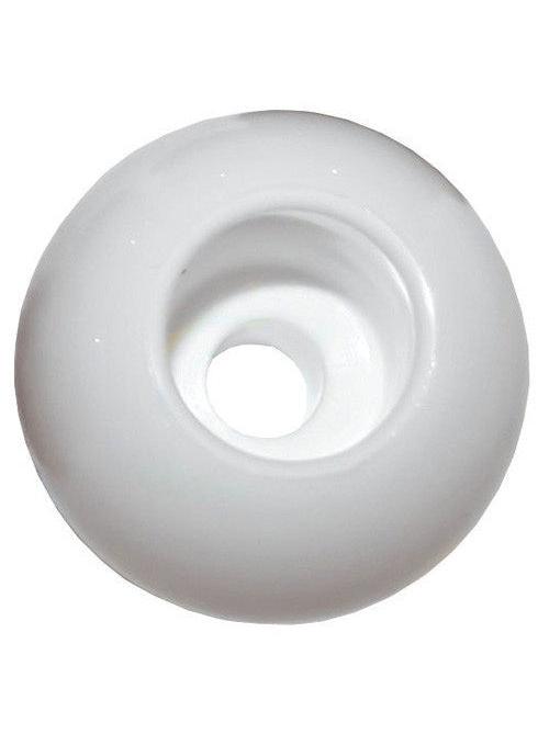 WHITE PARREL BEAD - UP TO 5MM