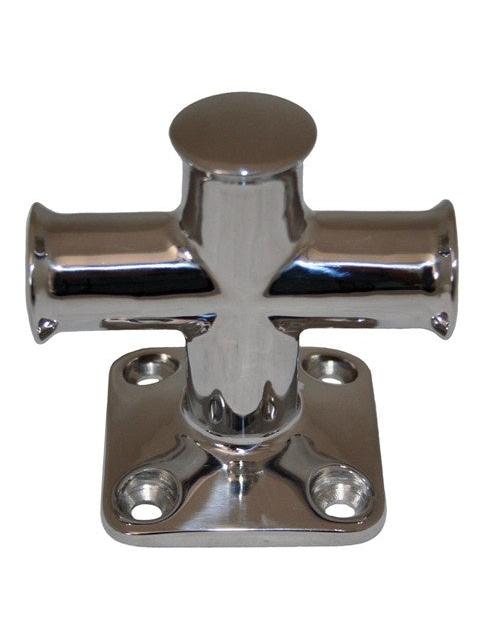 90 MM CROSS BOLLARD - 316 STAINLESS STEEL